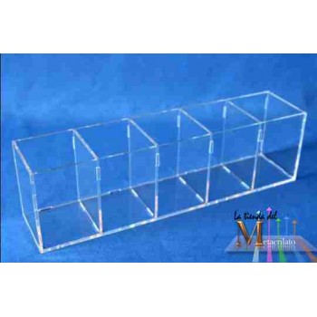 Caja multiusos con 5 huecos